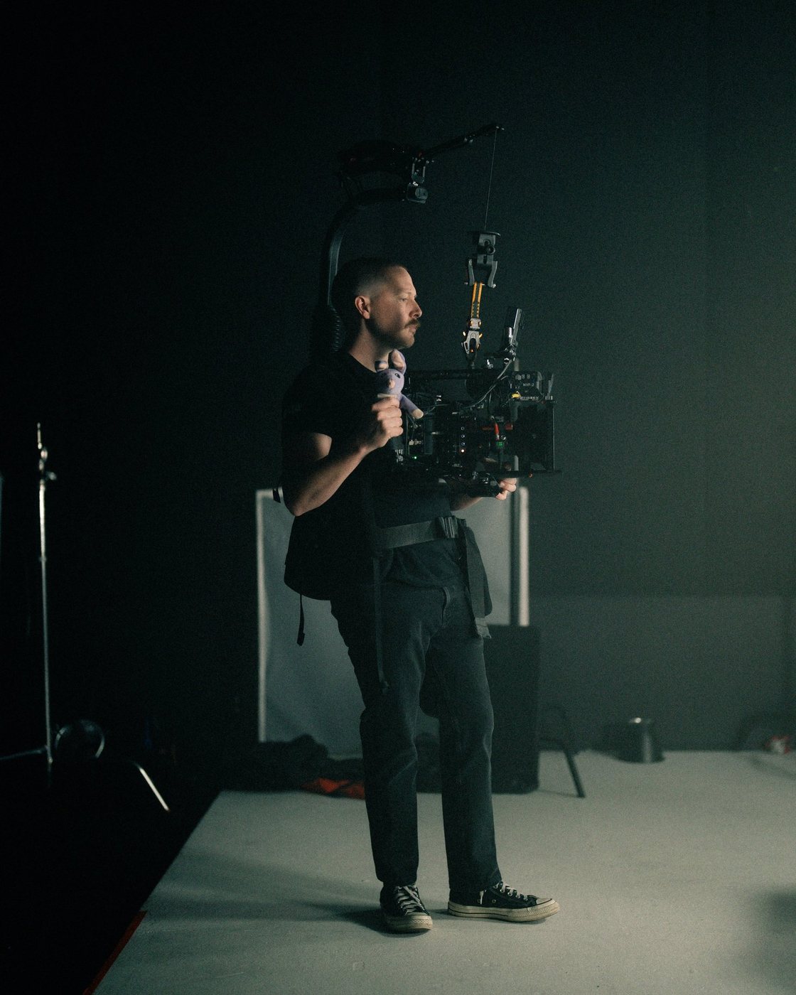 After Hours — behind the scenes still 02, shot by Hunter Buchanan