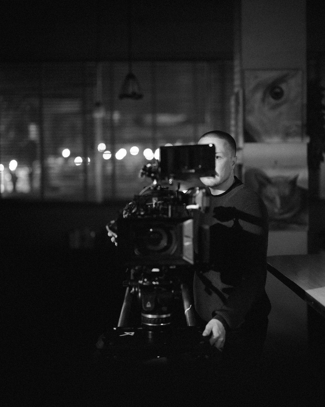 After Hours — behind the scenes still 08, shot by Hunter Buchanan