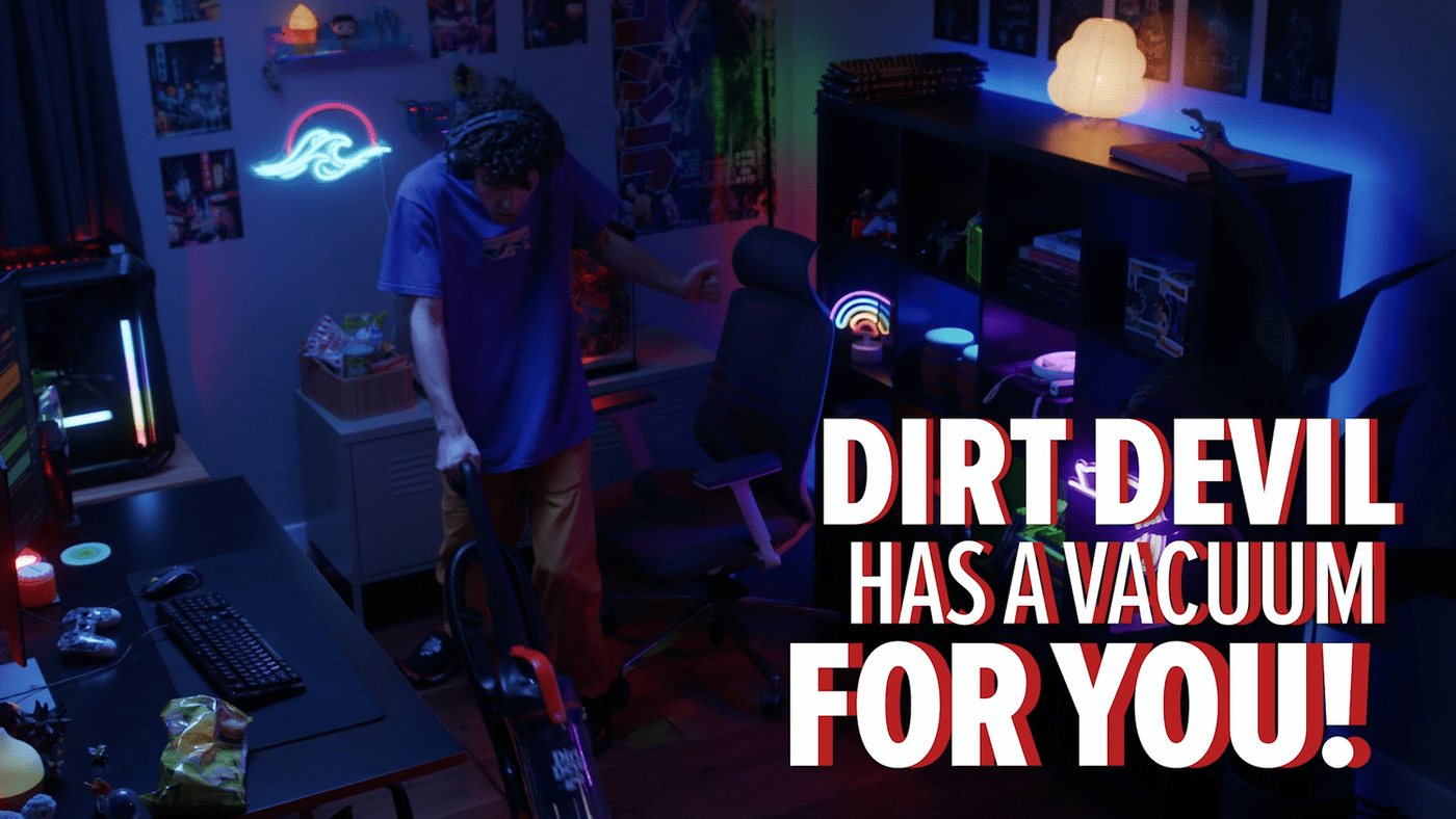 Dirt Devil — behind the scenes still 09, shot by Hunter Buchanan